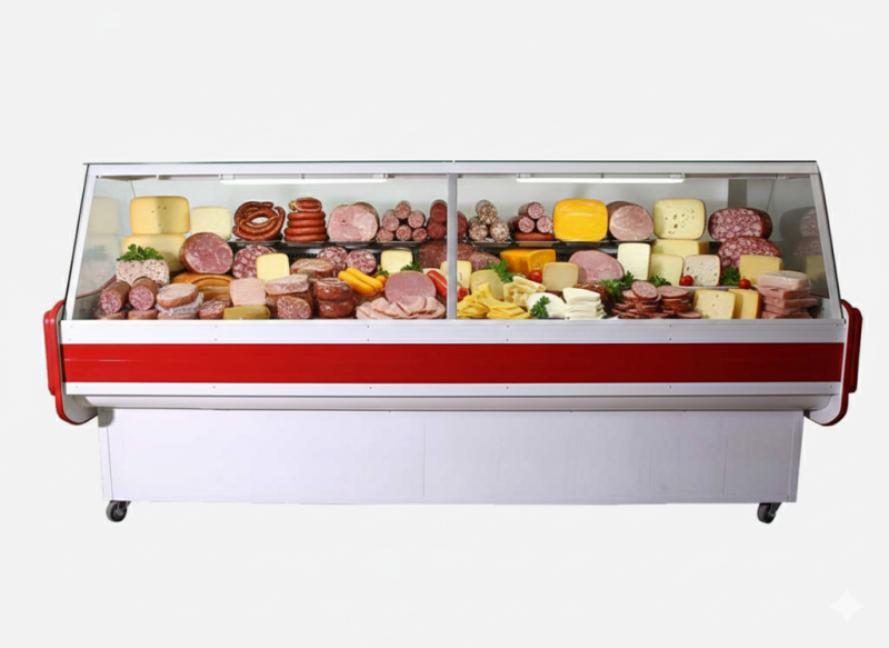 Vitrina frigorifica orizontala rosie pli